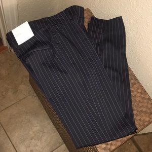 Classy pinstripe slacks 👖